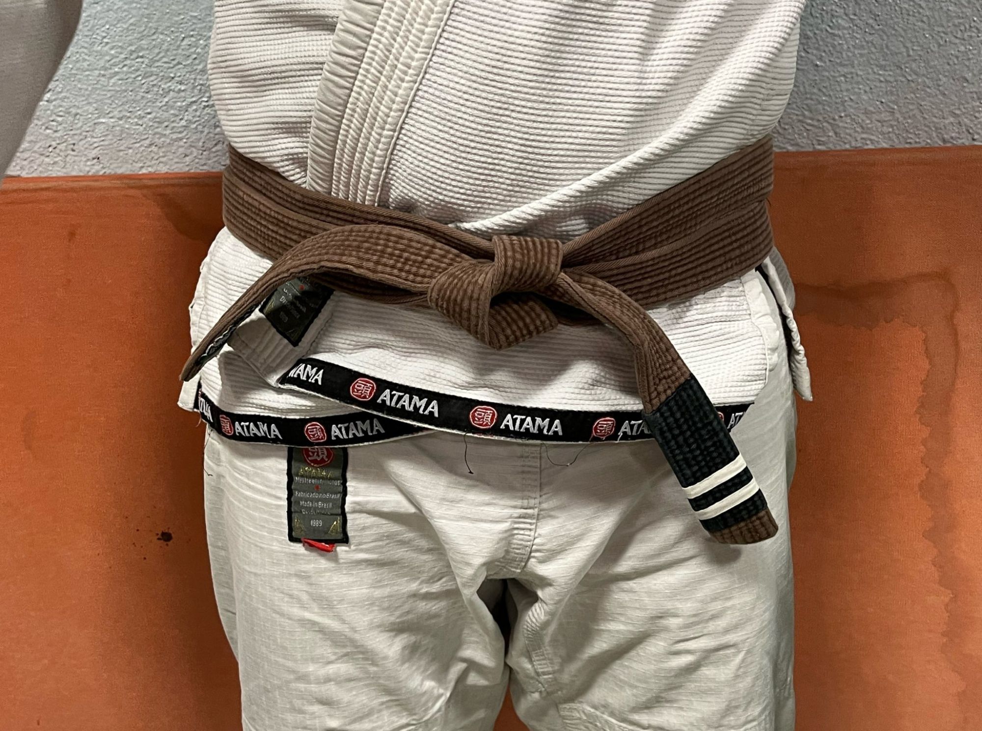 Ceinture Marron de Jiujitsu Brésilien