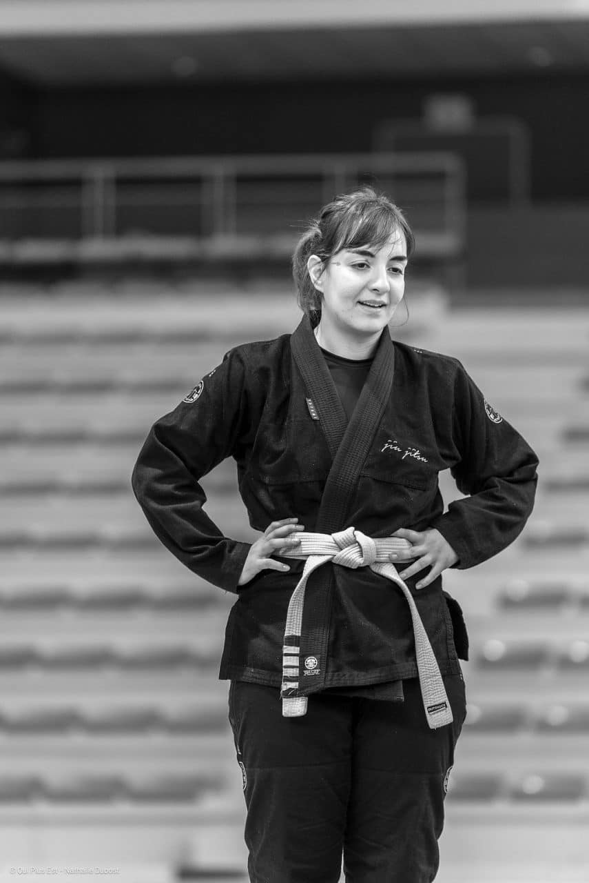 Bianca, co-encadrante du cours de self-défense féminine de Musō