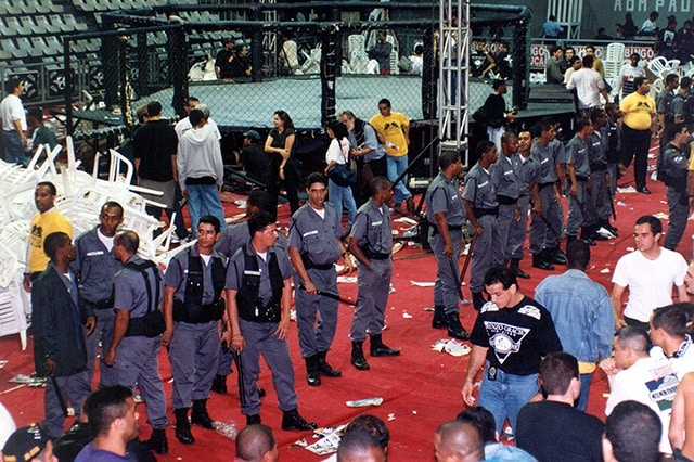 Service de sécurité au Pentagon Combat de 1997