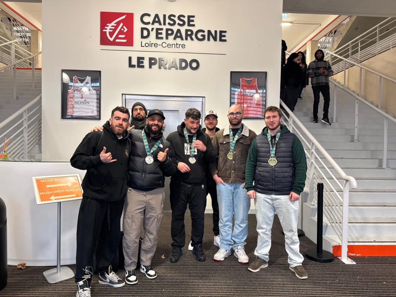 L'équipe du 15 Février à l'open de Bourges 2026