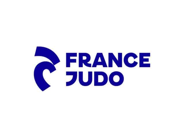 Logo officiel de France Judo en bleu