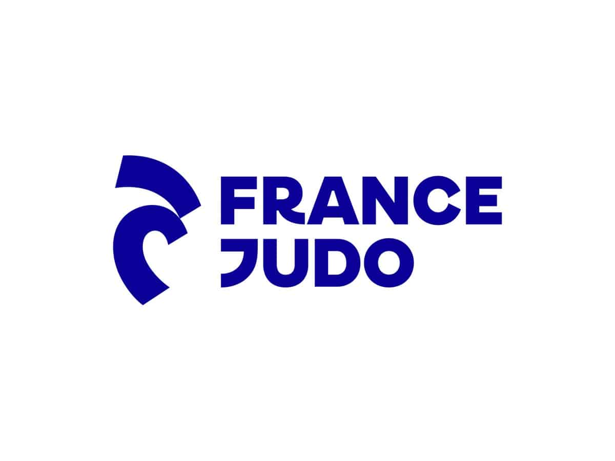 Logo officiel de France Judo en bleu